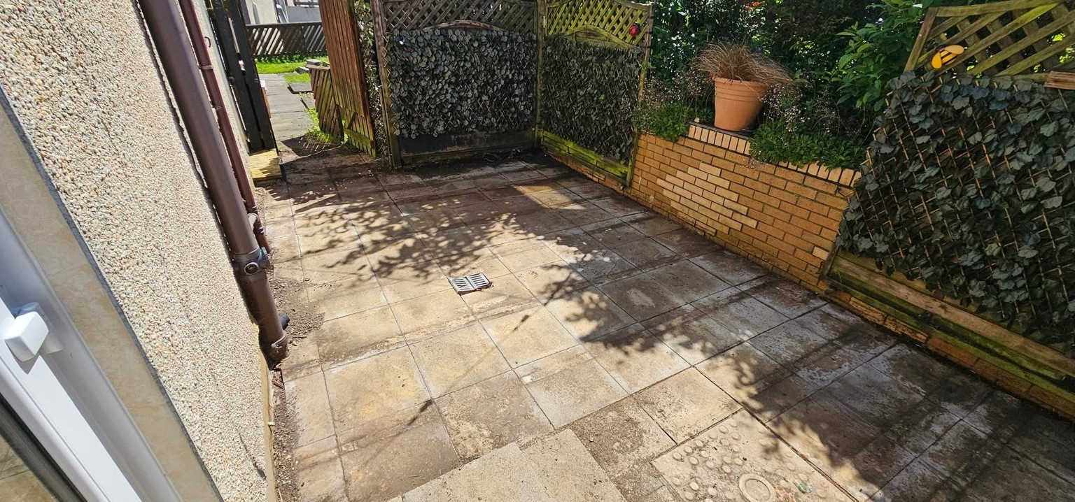 Old decking removed after