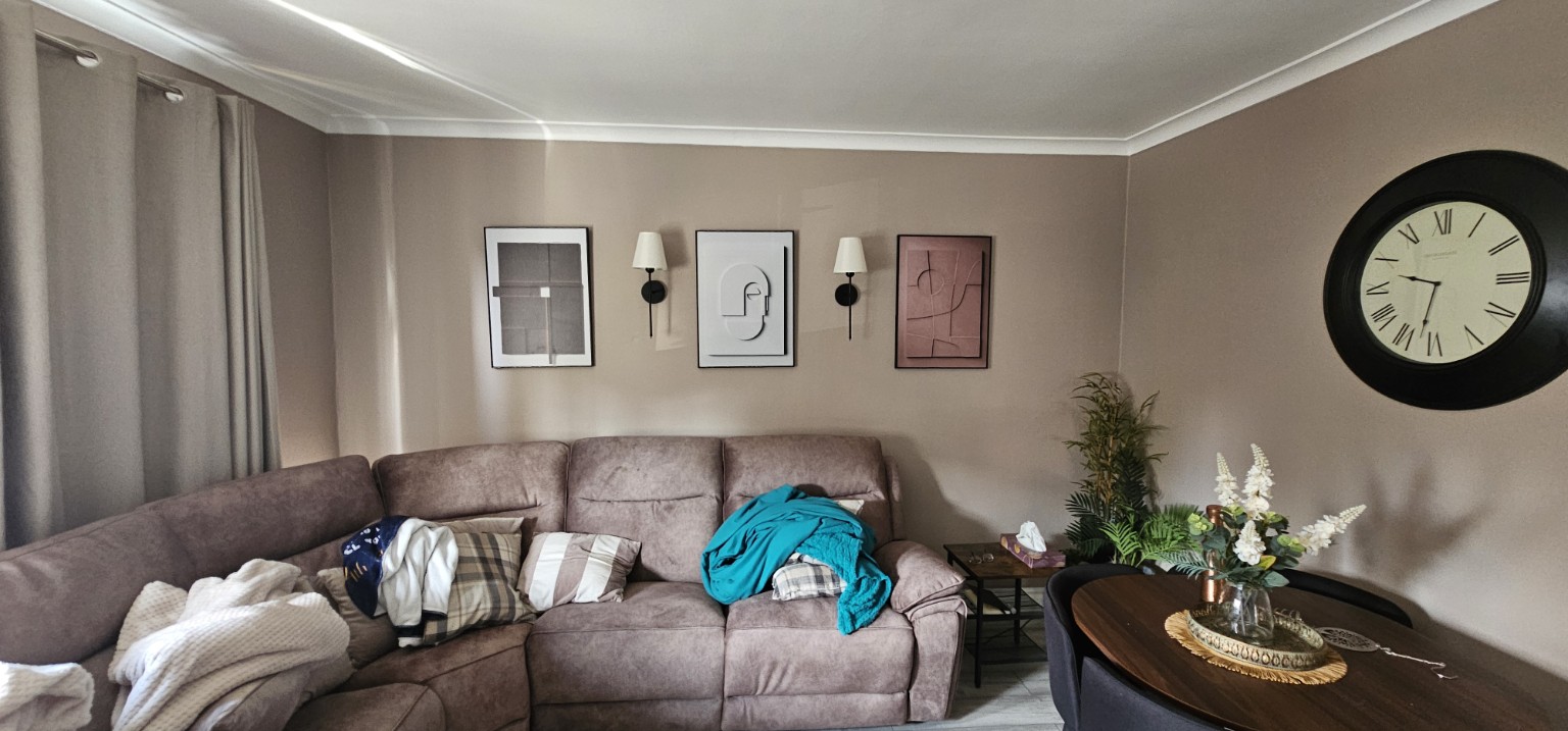 Living room decorating & wall mounting