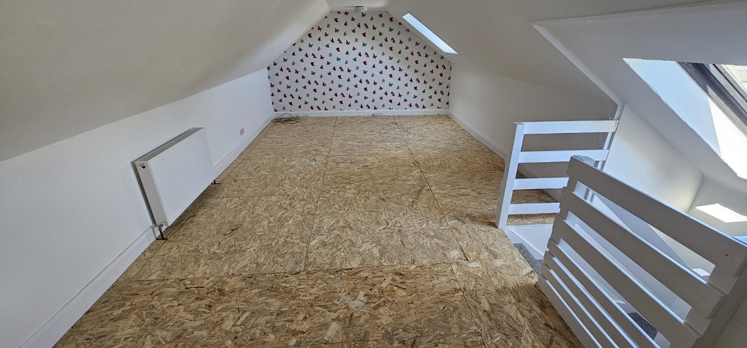 Completed loft boarding project