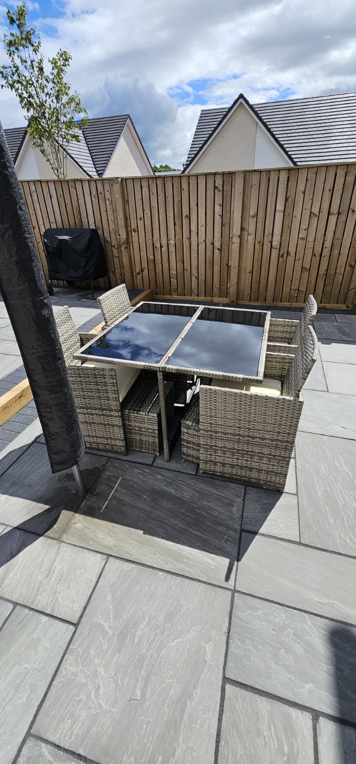 Patio and garden fencing